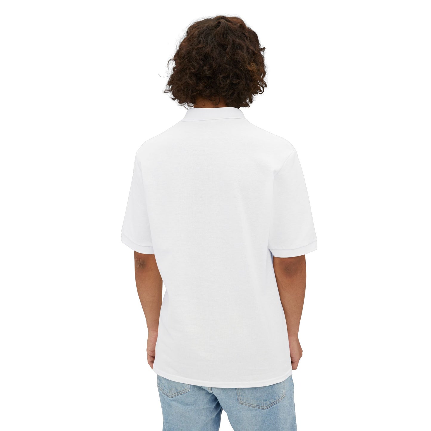 ISB Piqué Polo (White Lettering)