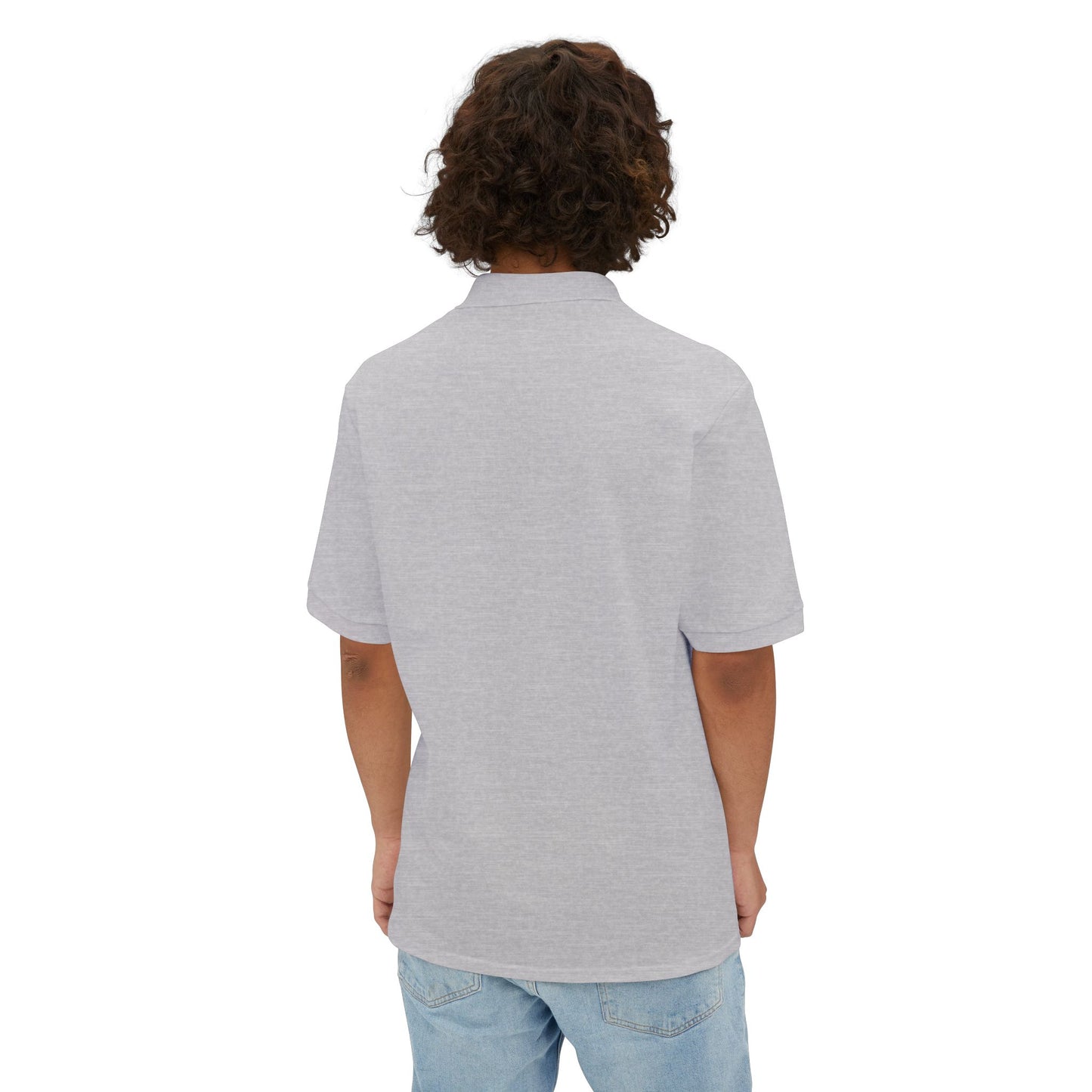 ISB Piqué Polo (White Lettering)