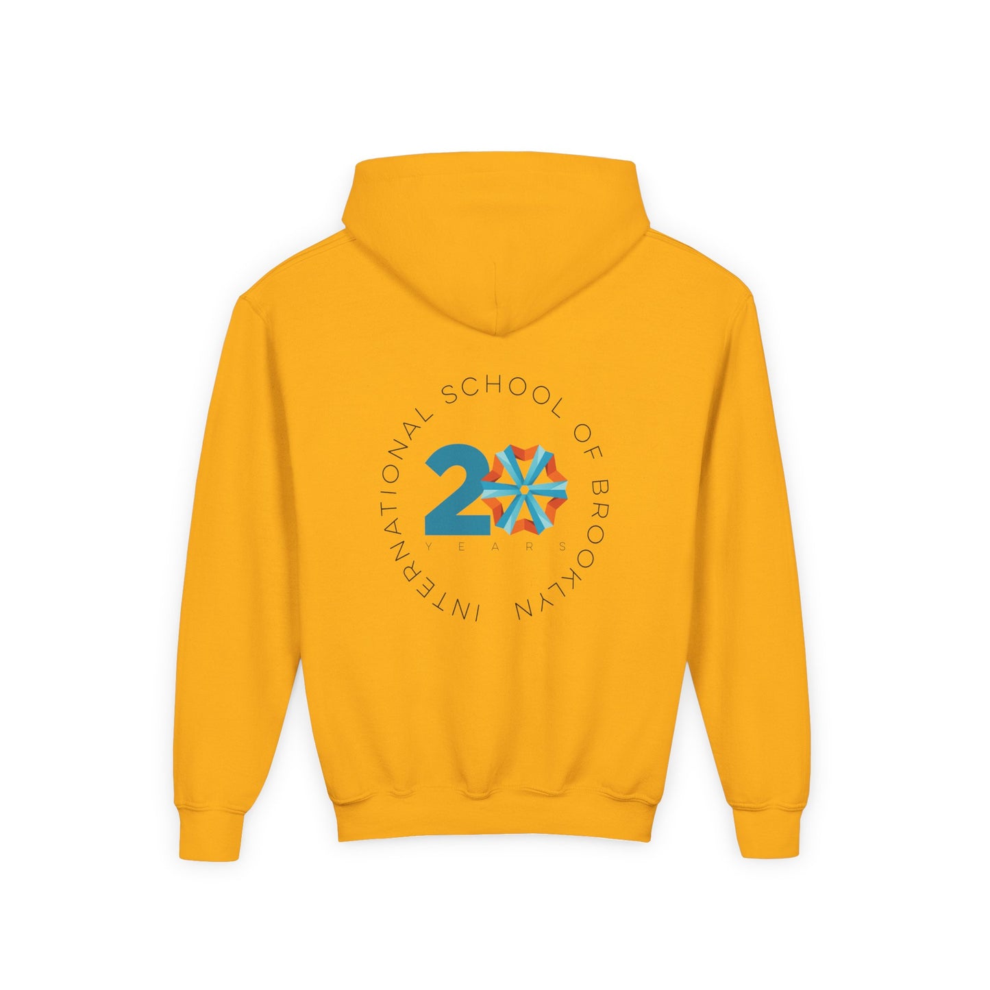 Youth Hoodie International School of Brooklyn 20 Years Celebration Timeline