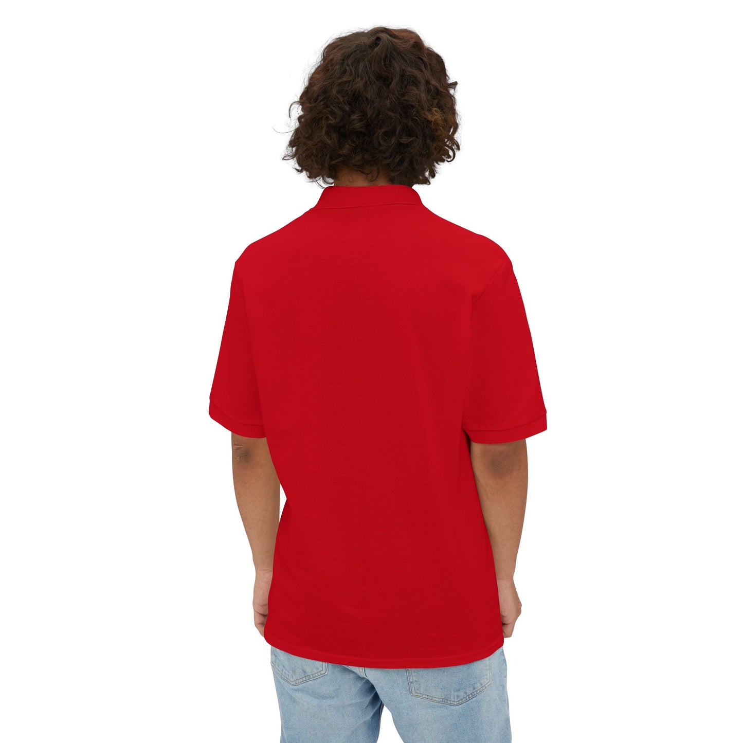 ISB Piqué Polo (White Lettering)