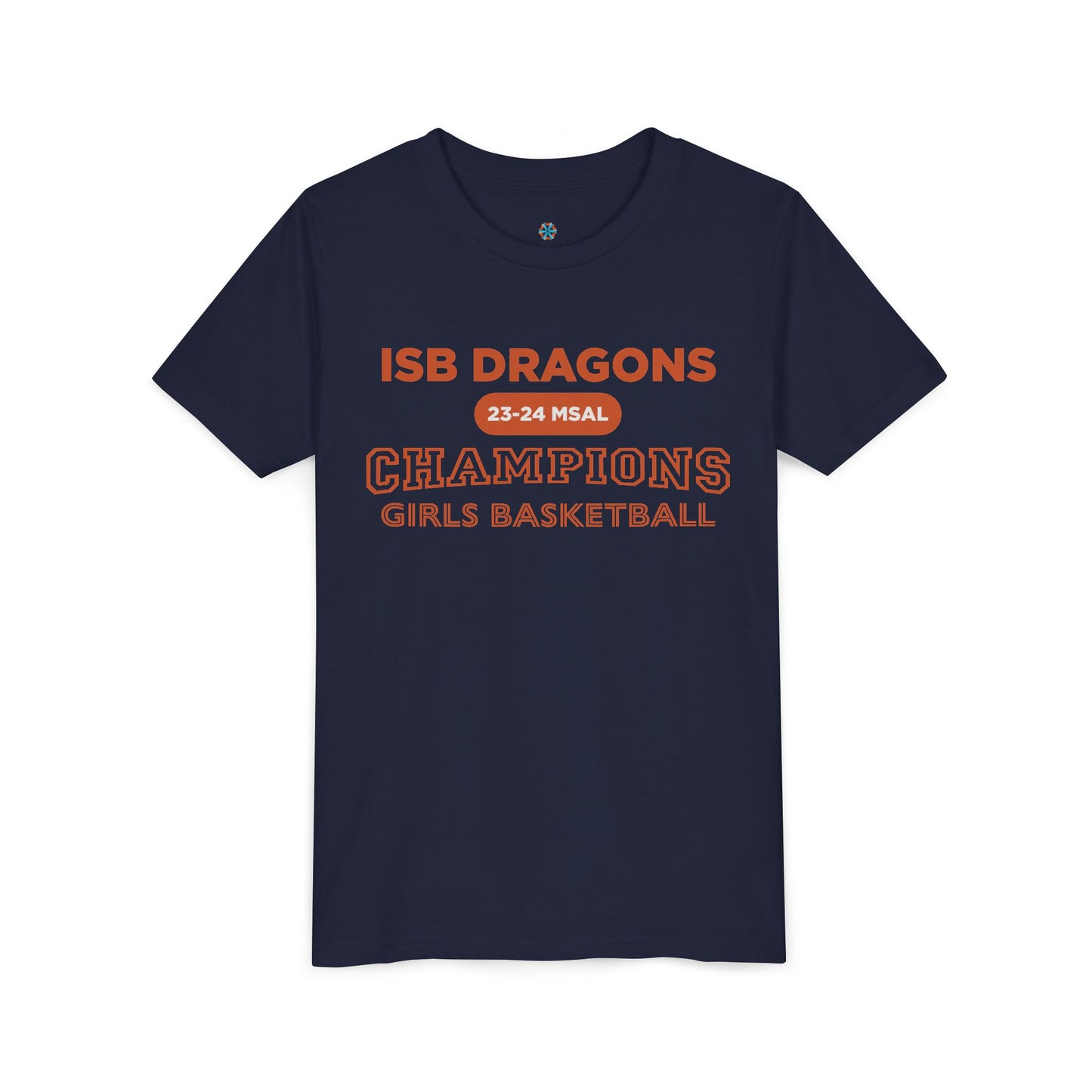 ISB Dragons Girls Basketball Championship Youth Short Sleeve Tee