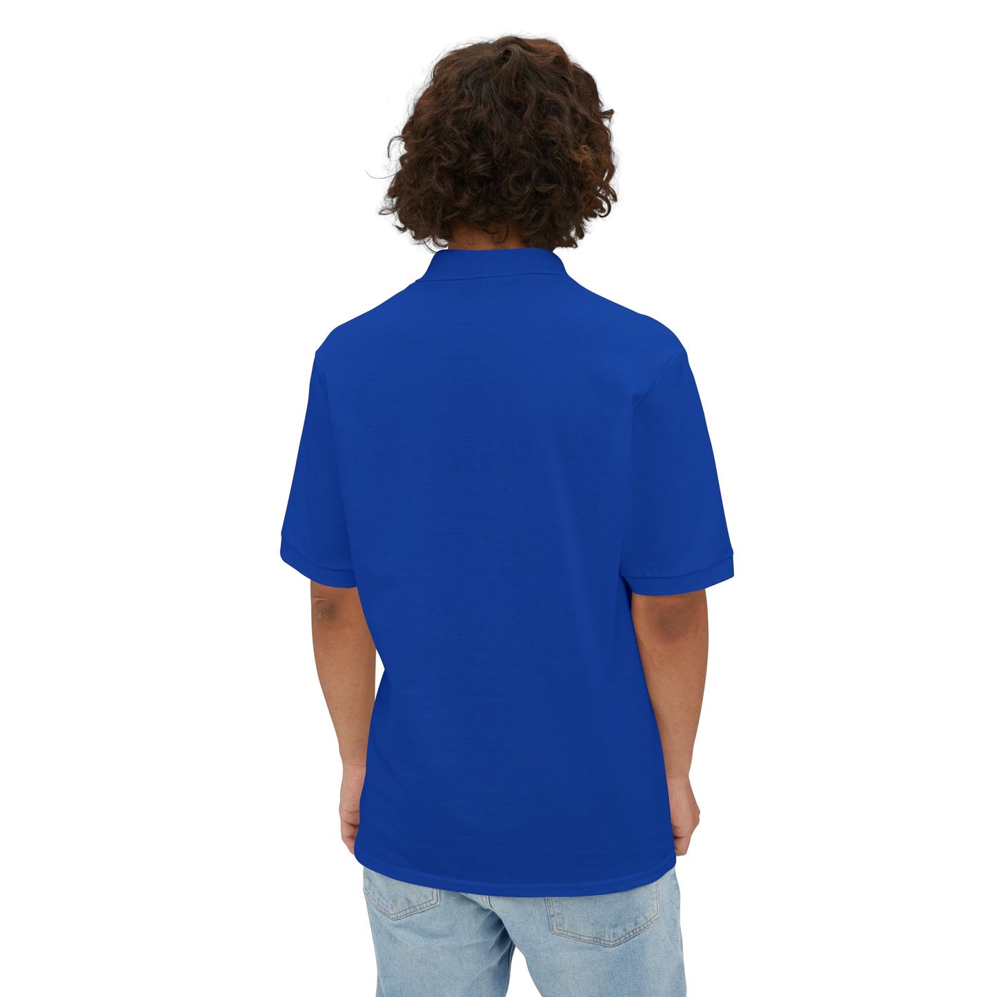 ISB Piqué Polo (White Lettering)