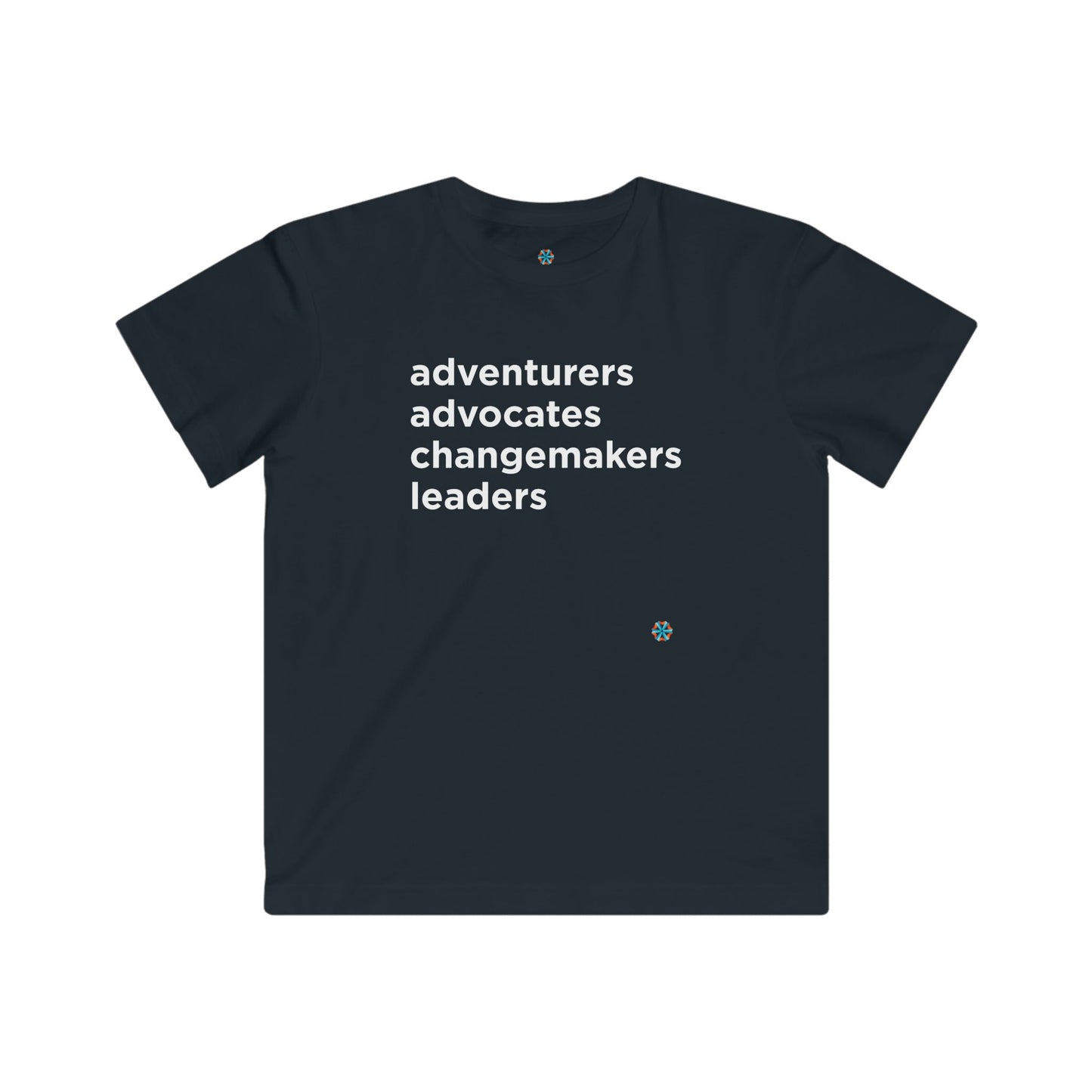 ISB Missions Kids Fine Jersey Tee (White Lettering)