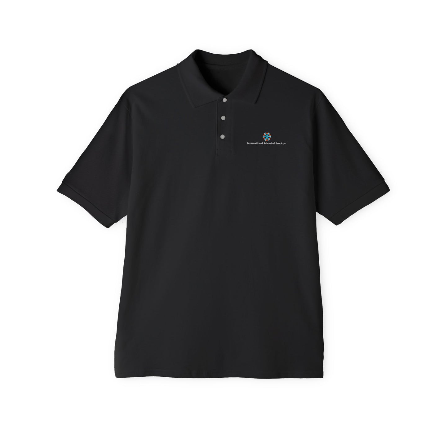 ISB Piqué Polo (White Lettering)