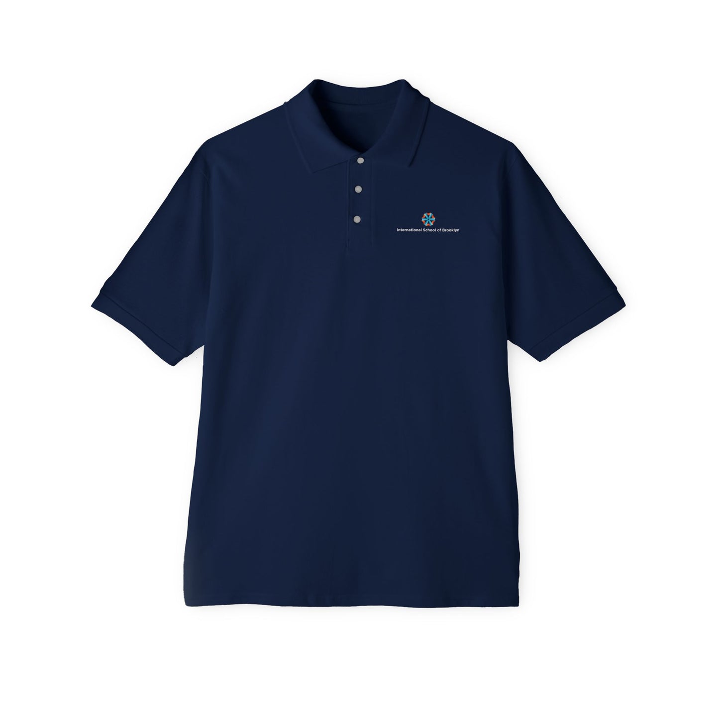 ISB Piqué Polo (White Lettering)