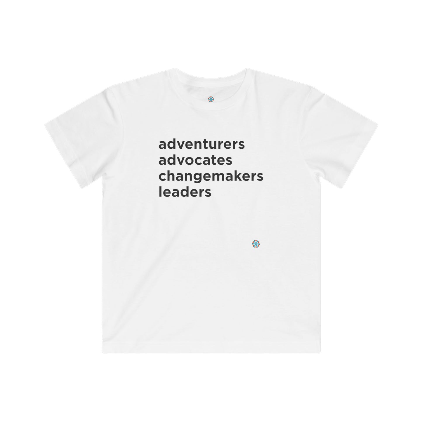 ISB Mission Kids Fine Jersey Tee (Black Lettering)