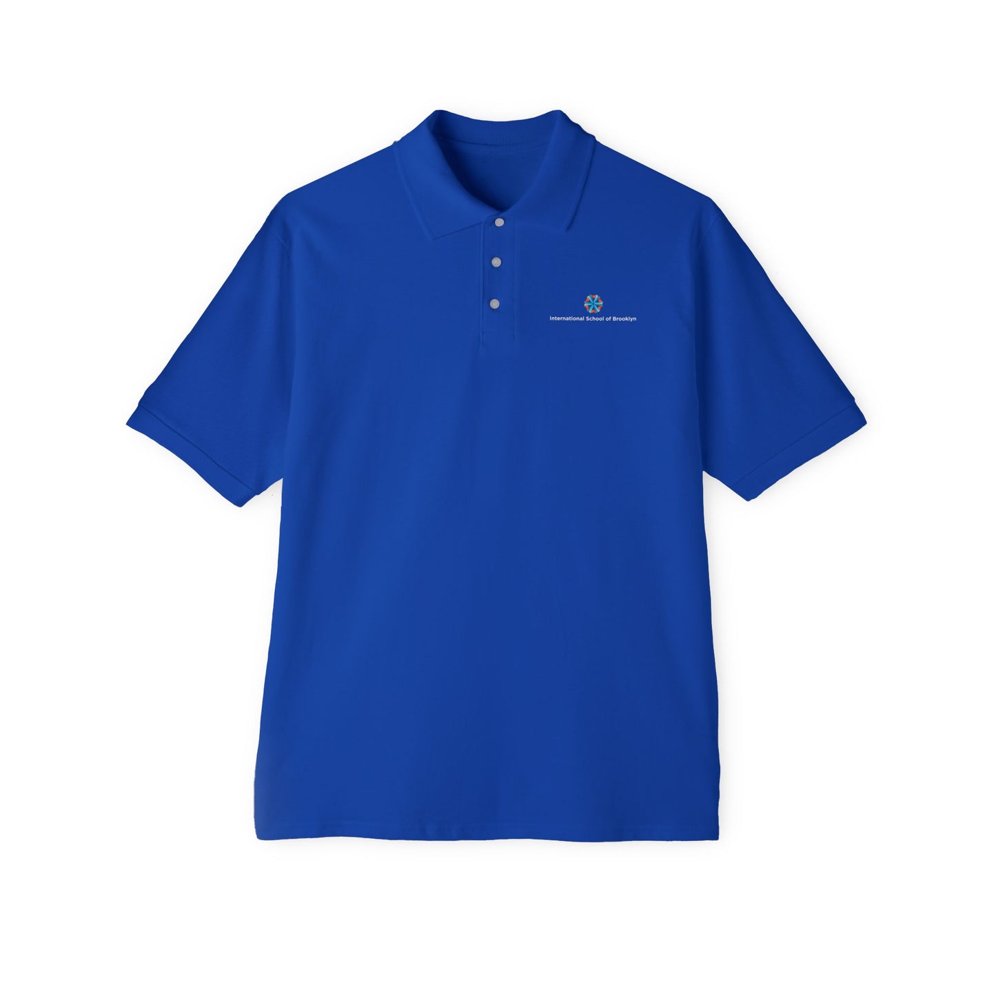 ISB Piqué Polo (White Lettering)