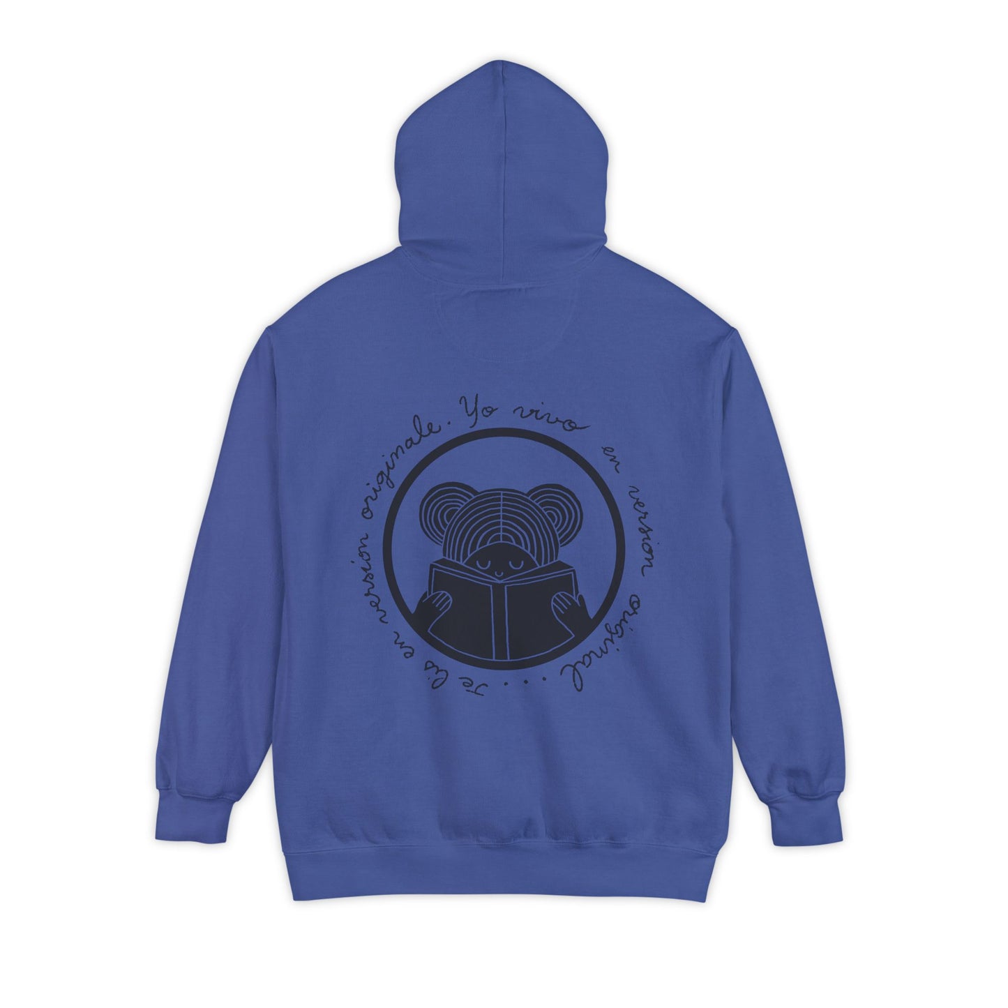 Lost in a Book Unisex Garment-Dyed Hoodie