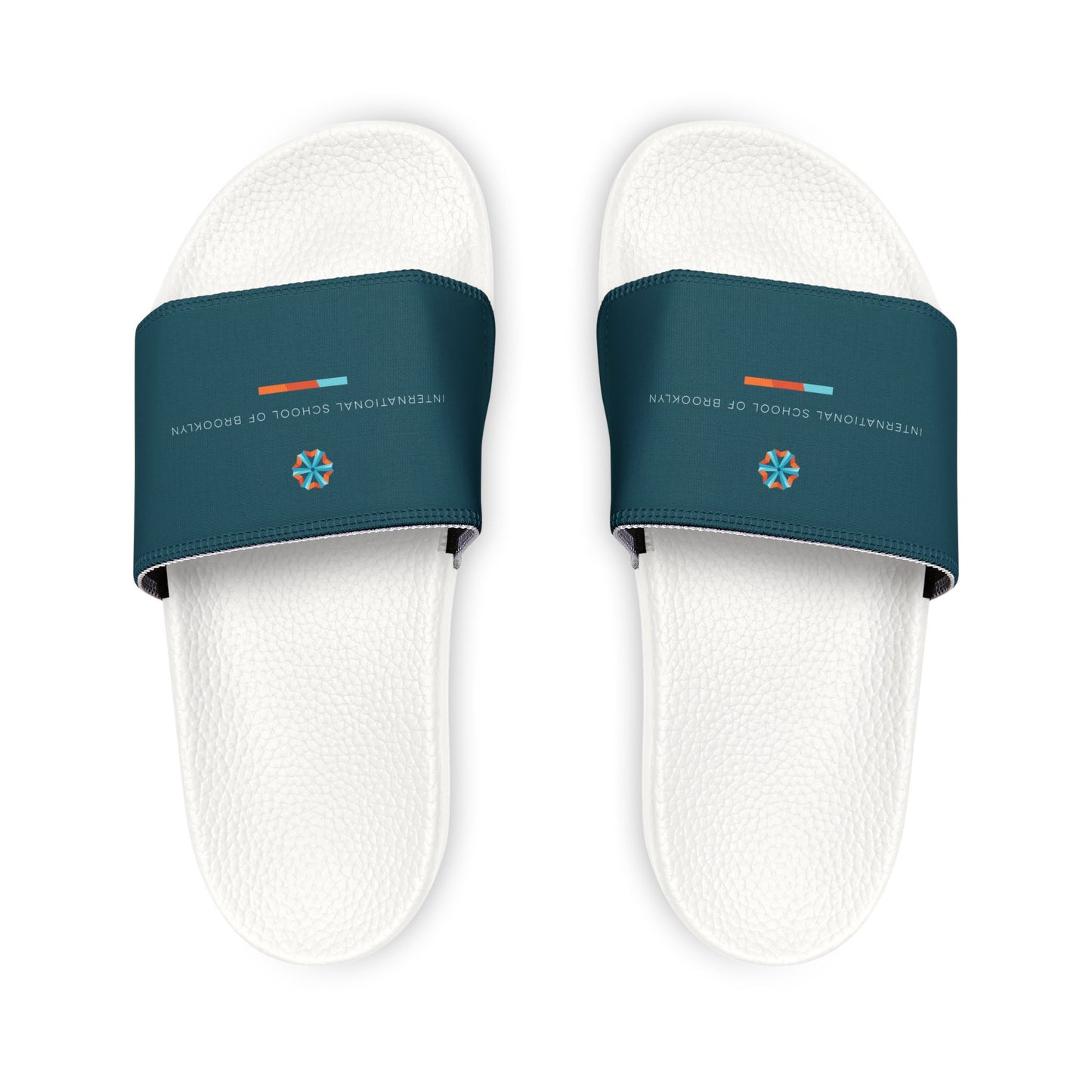 ISB Youth Removable-Strap Slides in Teal