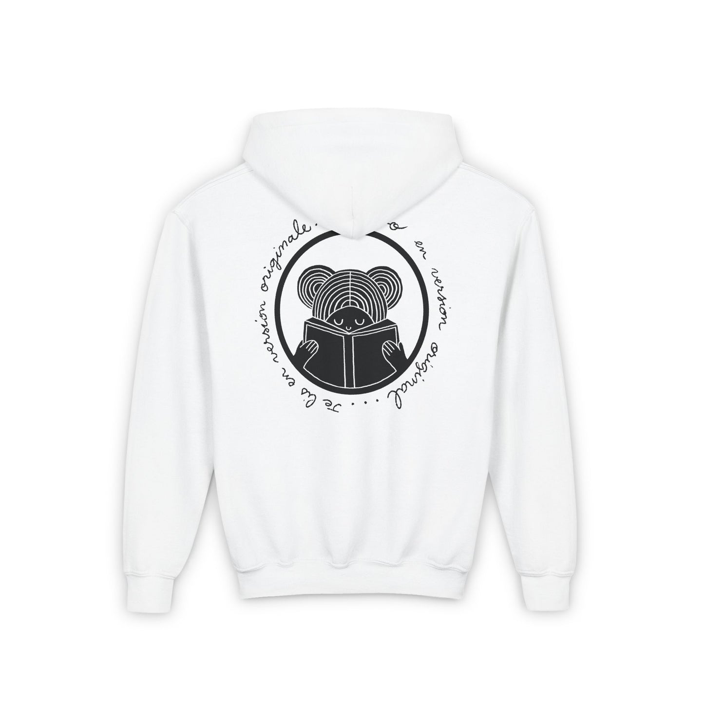 Lost in a Book Youth Heavy Blend Hooded Sweatshirt