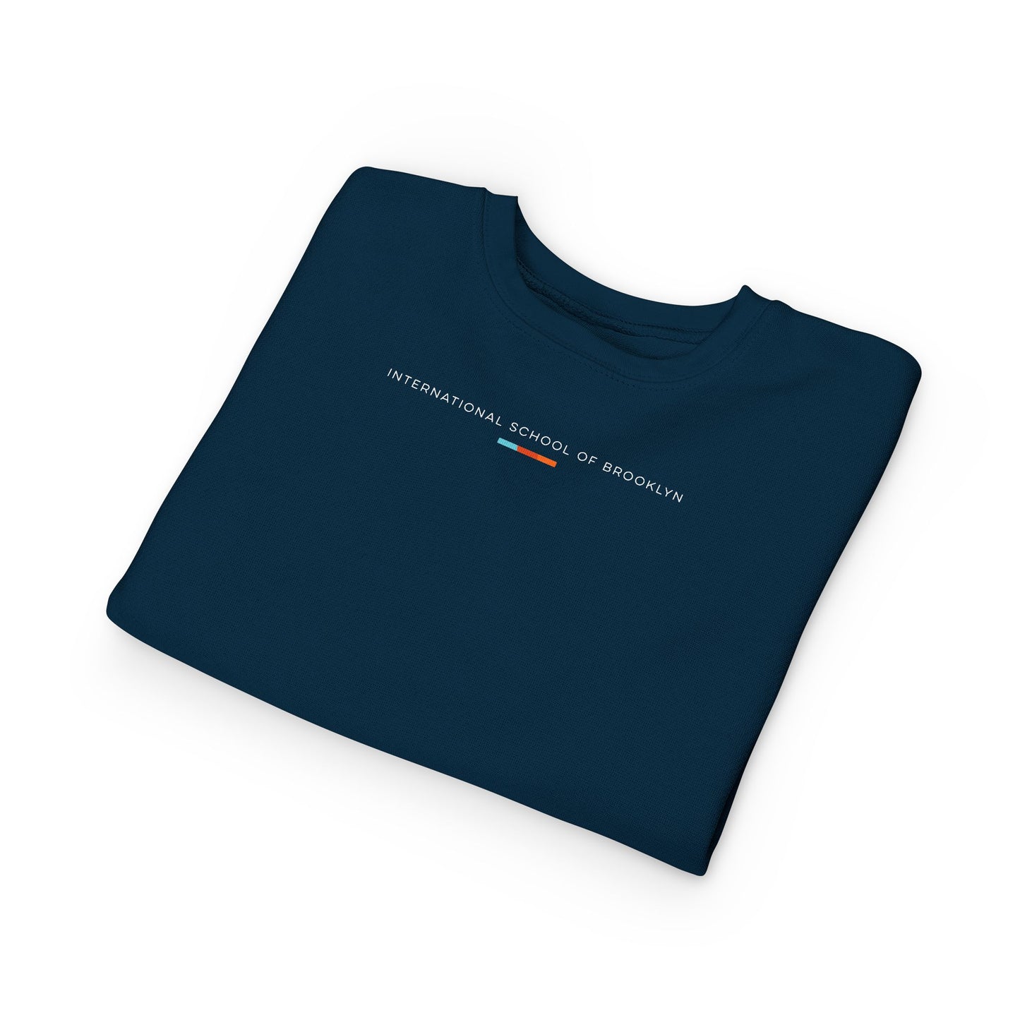 International School of Brooklyn Toddler Sweatshirt (White Lettering)