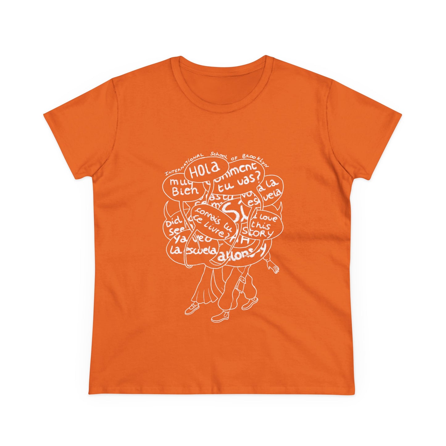 Long Walk Women's Midweight Cotton Tee