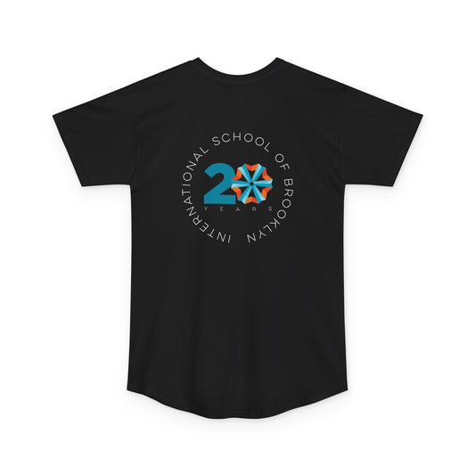 ISB's Timeline Tall Tee White Lettering