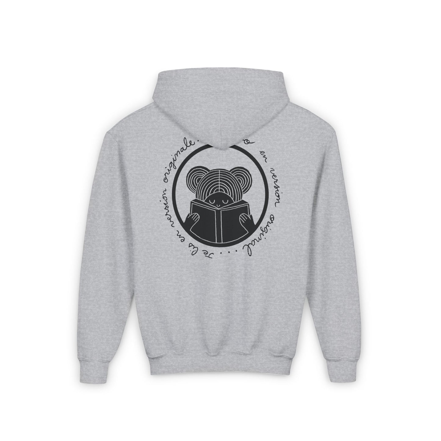 Lost in a Book Youth Heavy Blend Hooded Sweatshirt