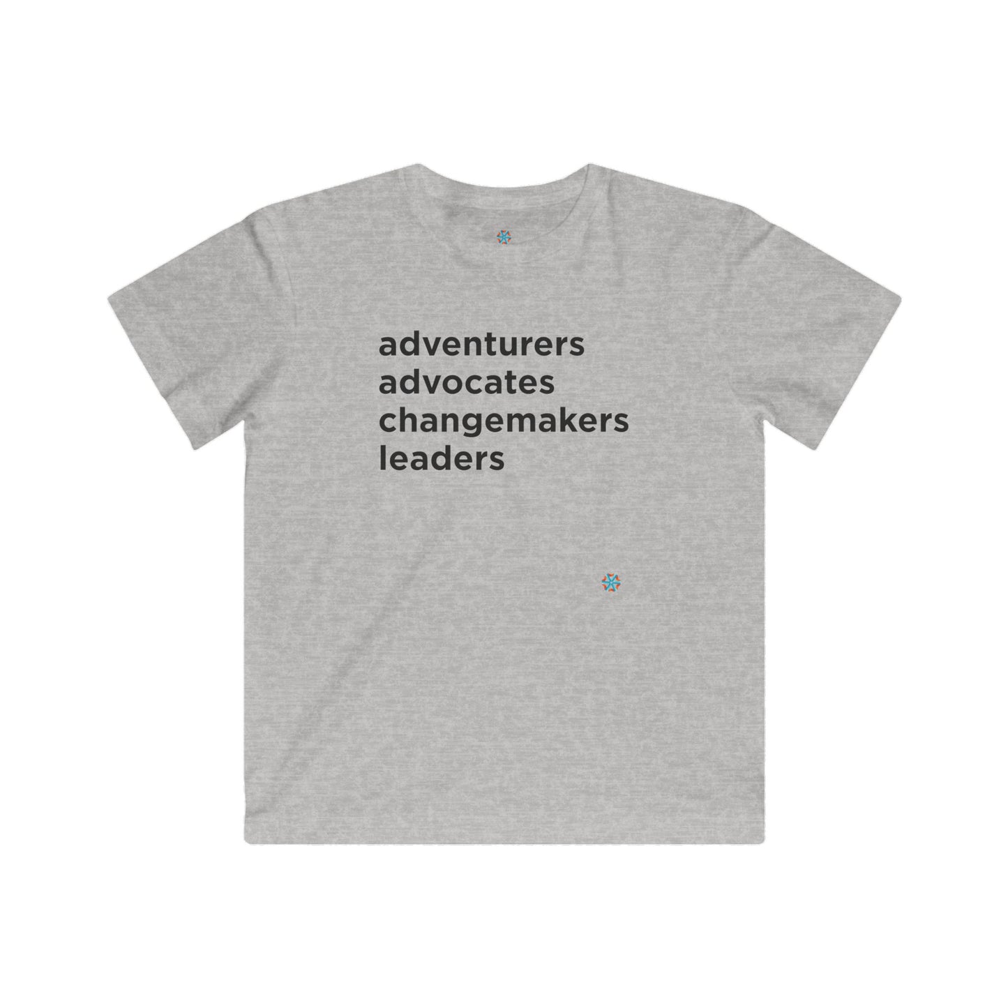 ISB Mission Kids Fine Jersey Tee (Black Lettering)