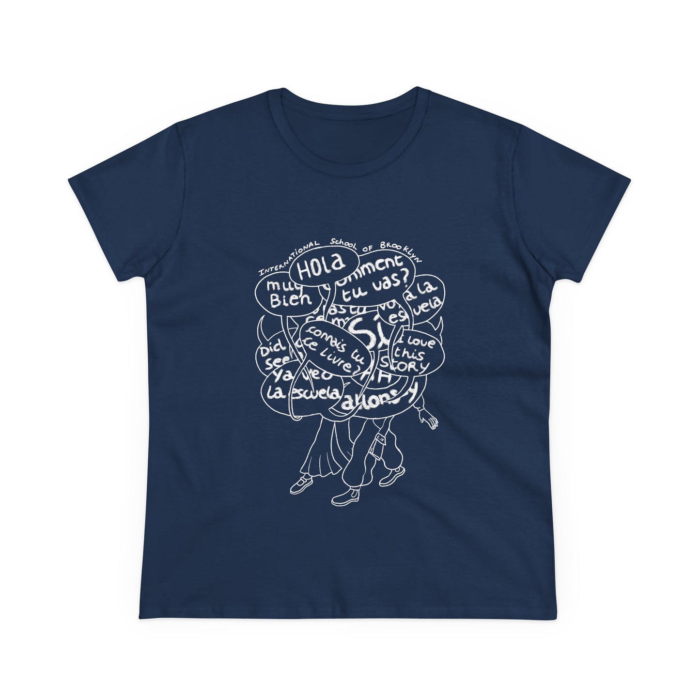 Long Walk Women's Midweight Cotton Tee