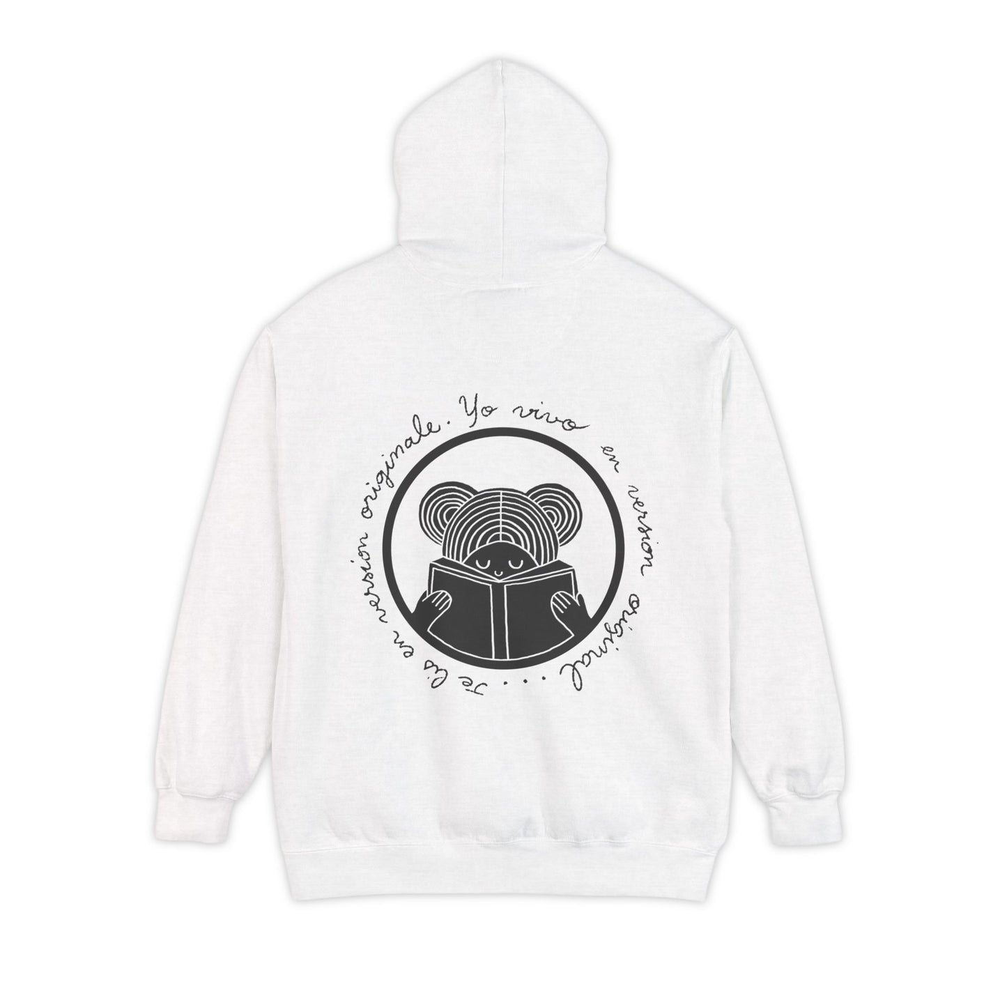 Lost in a Book Unisex Garment-Dyed Hoodie