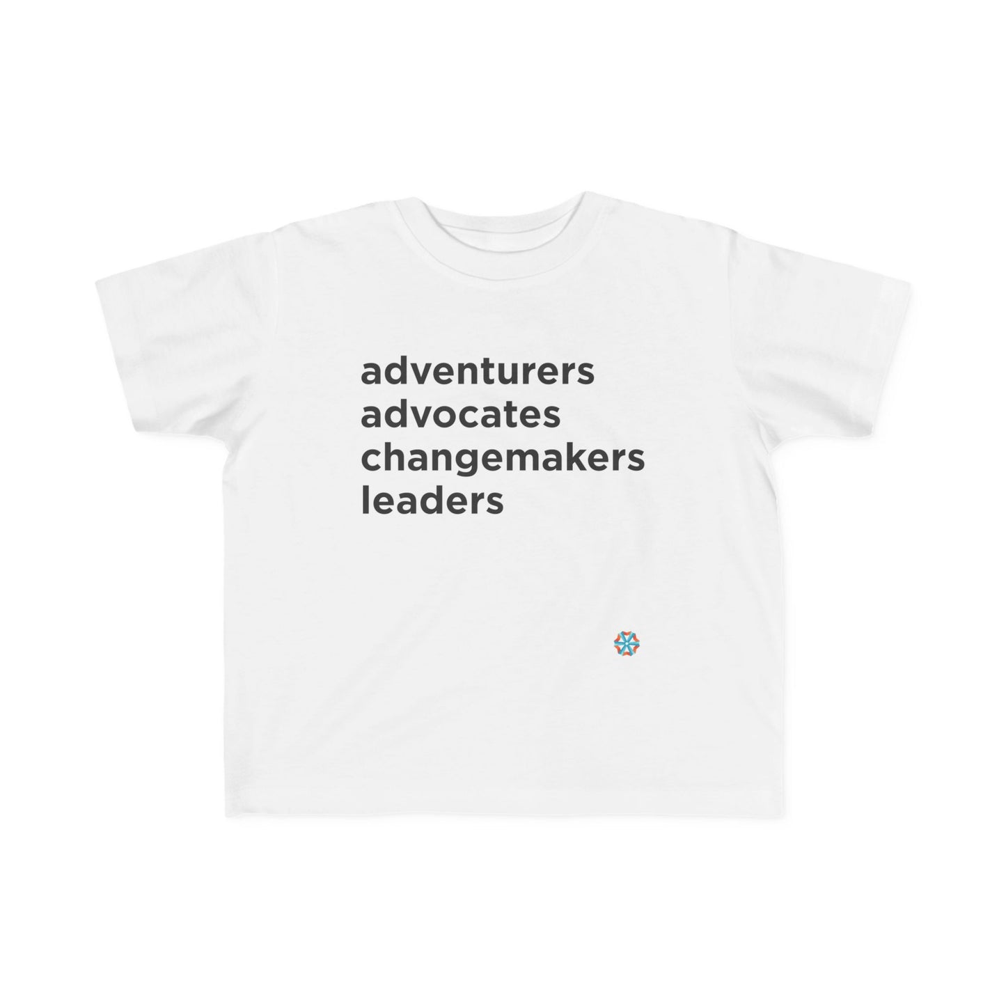 ISB Mission Toddler's Fine Jersey Tee (Black Lettering)