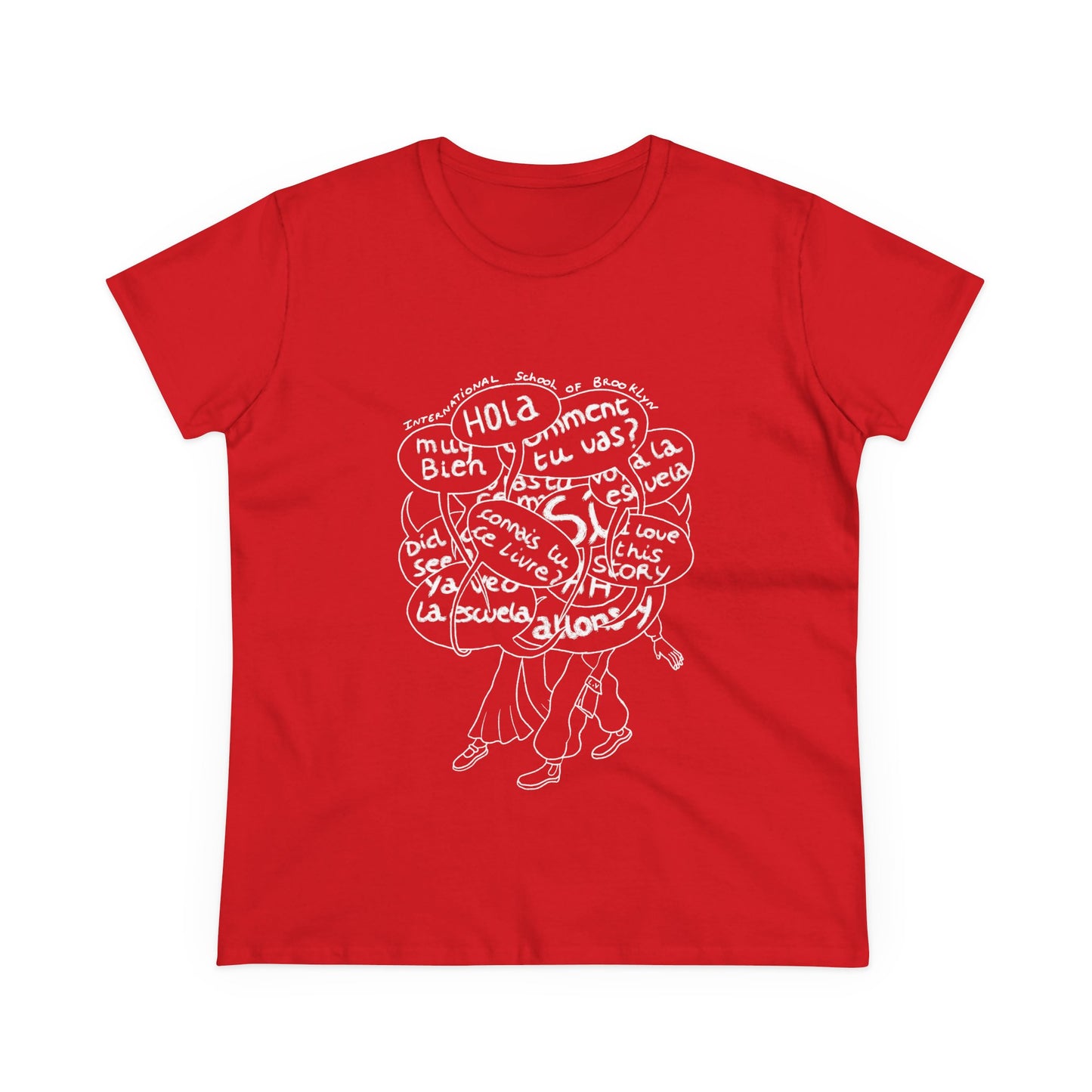 Long Walk Women's Midweight Cotton Tee
