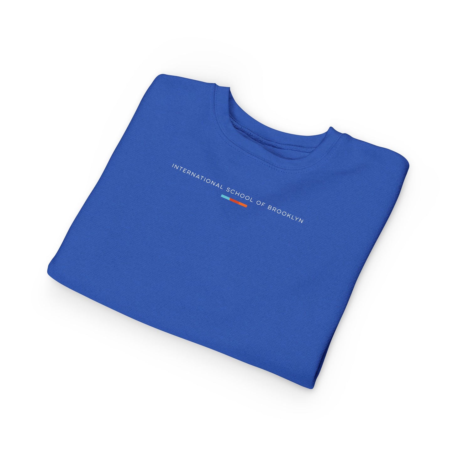 International School of Brooklyn Toddler Sweatshirt (White Lettering)