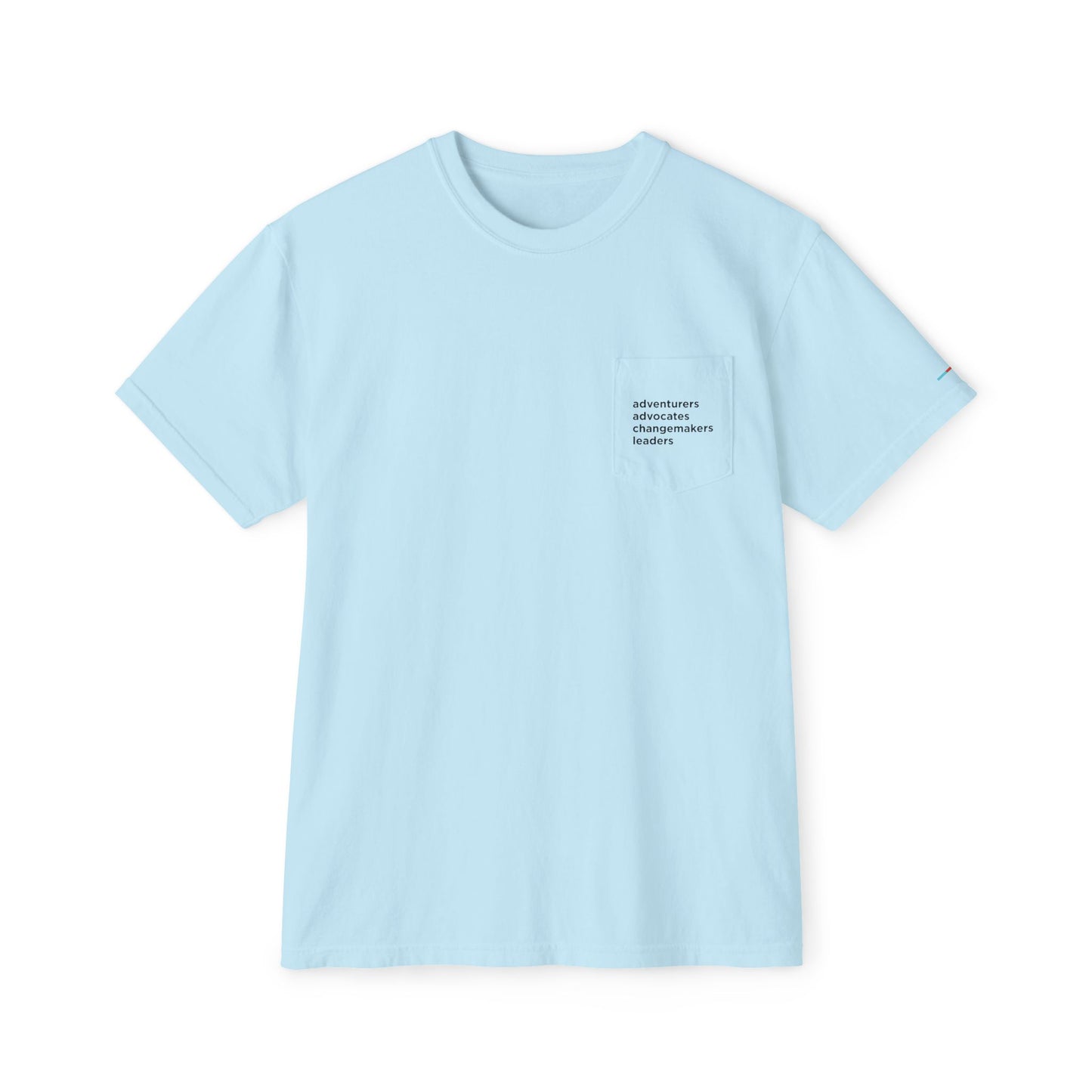 ISB's Mission Unisex Garment-Dyed Pocket T-Shirt