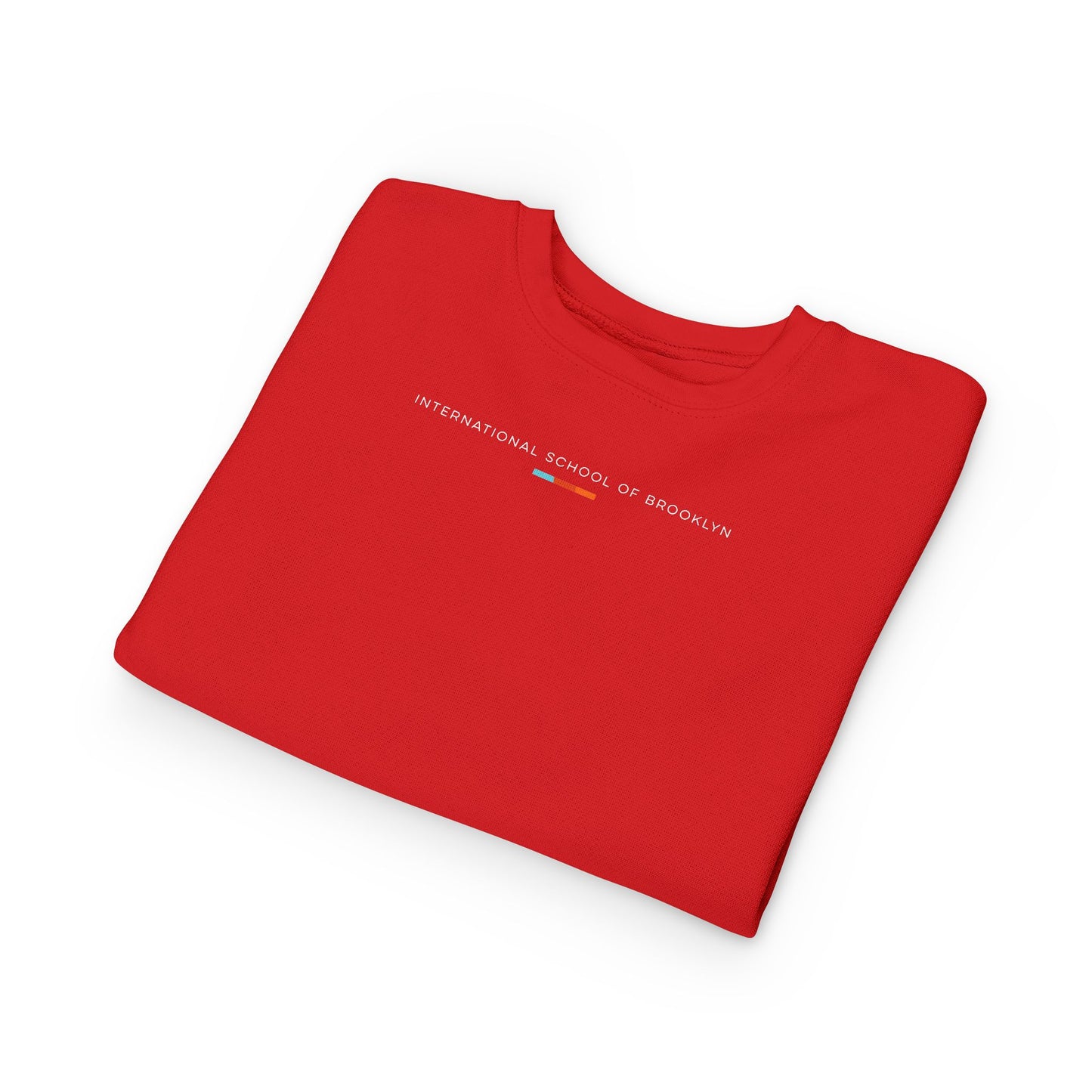 International School of Brooklyn Toddler Sweatshirt (White Lettering)