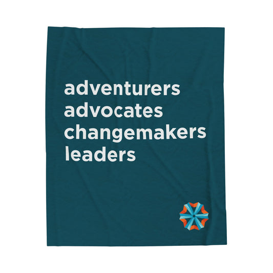 ISB Mission Velveteen Plush Blanket