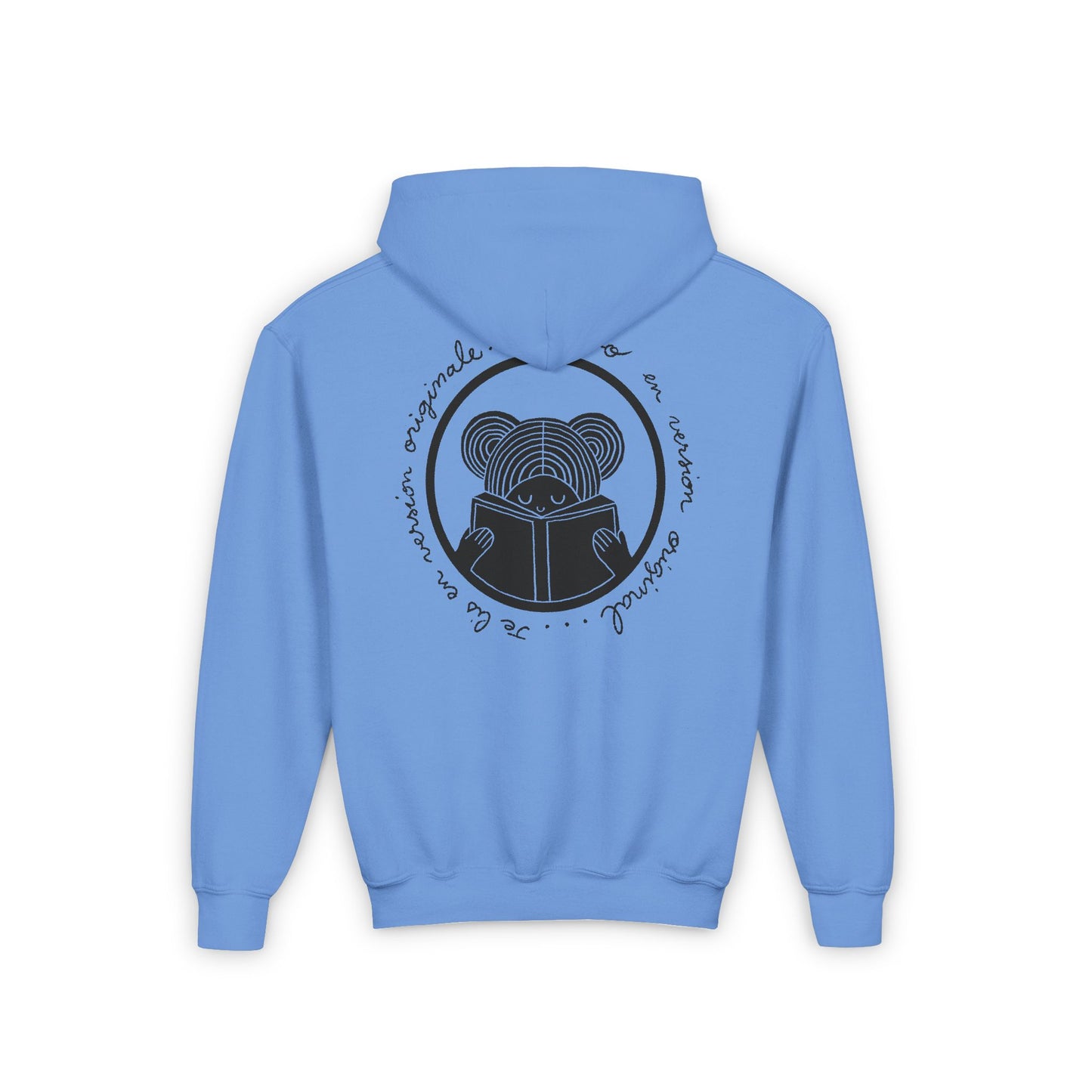 Lost in a Book Youth Heavy Blend Hooded Sweatshirt