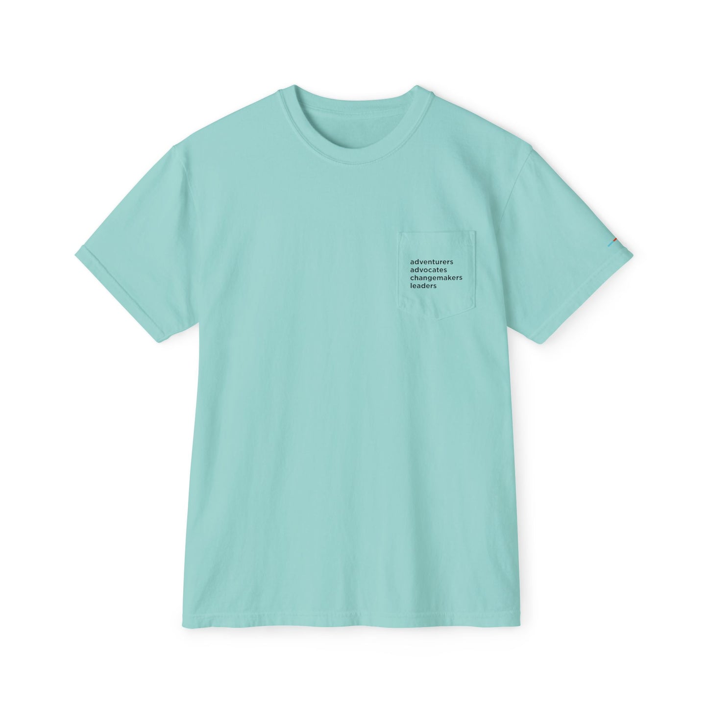 ISB's Mission Unisex Garment-Dyed Pocket T-Shirt