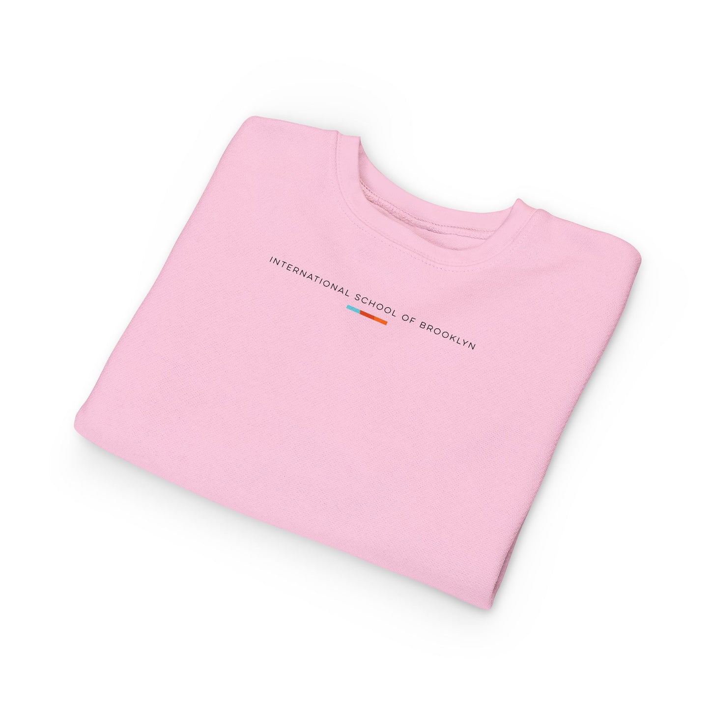 International School of Brooklyn Toddler Sweatshirt (Black Lettering)