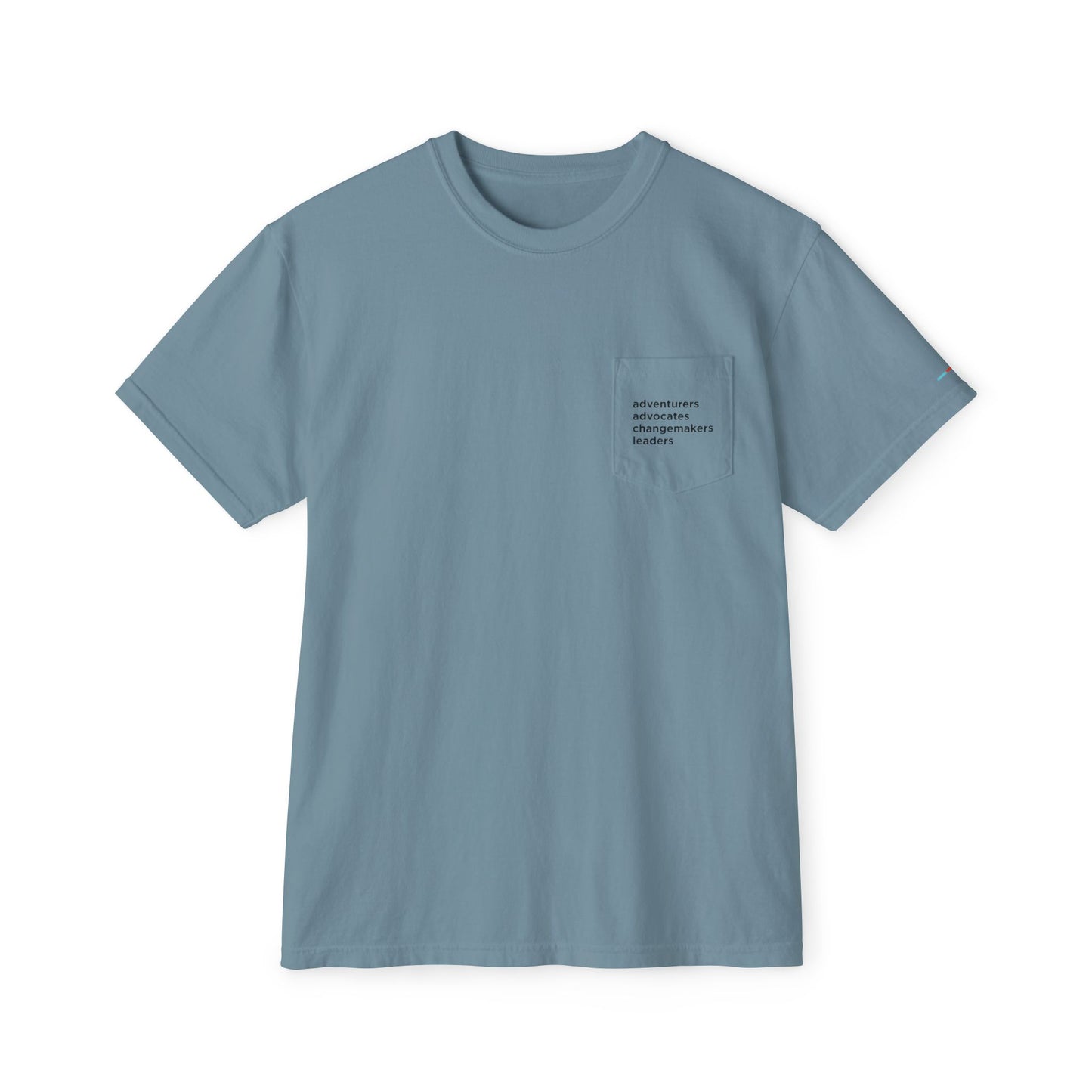 ISB's Mission Unisex Garment-Dyed Pocket T-Shirt