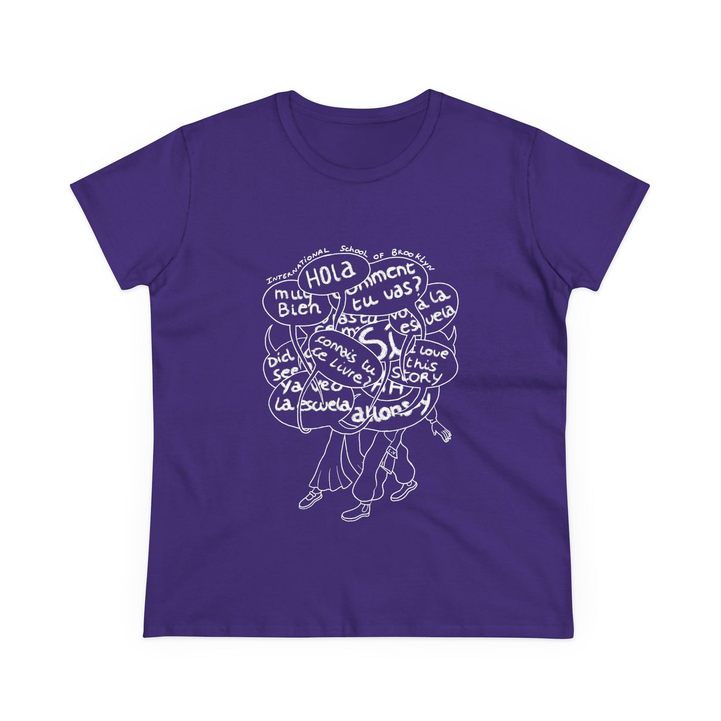 Long Walk Women's Midweight Cotton Tee