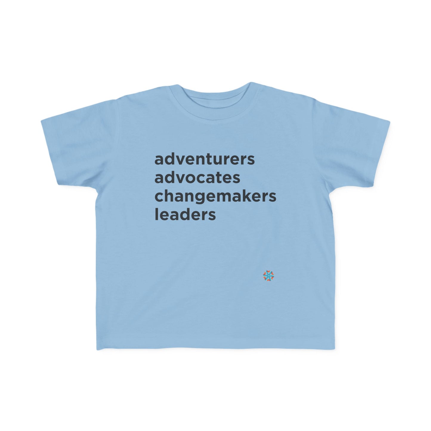 ISB Mission Toddler's Fine Jersey Tee (Black Lettering)