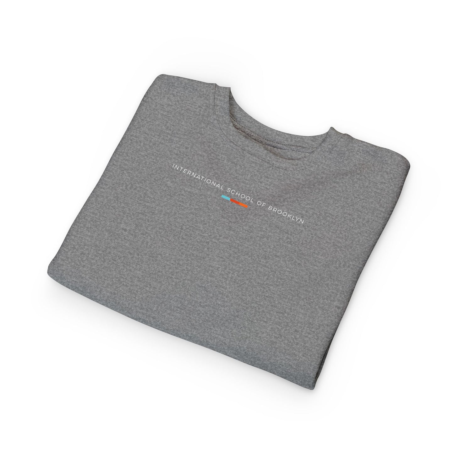 International School of Brooklyn Toddler Sweatshirt (White Lettering)