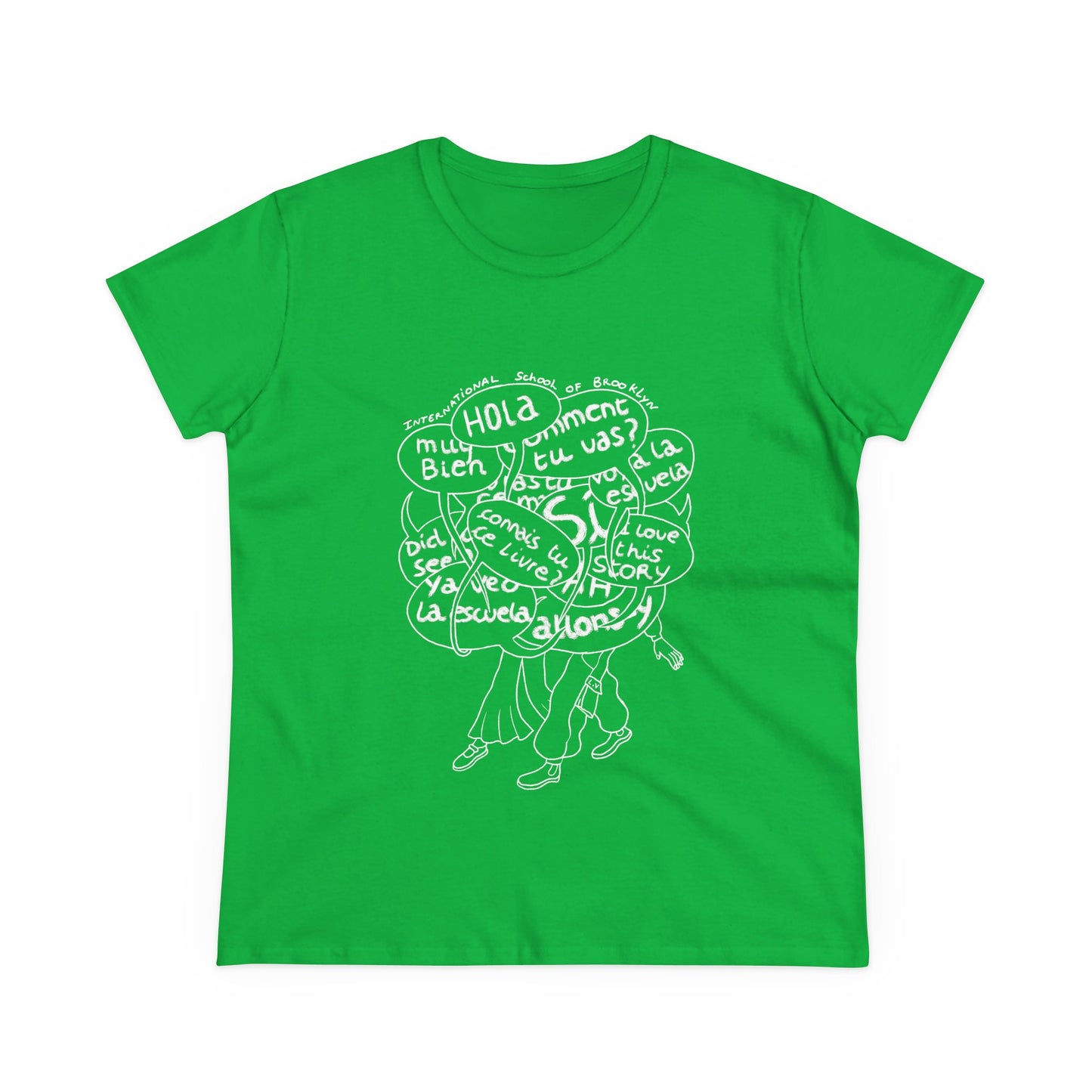 Long Walk Women's Midweight Cotton Tee
