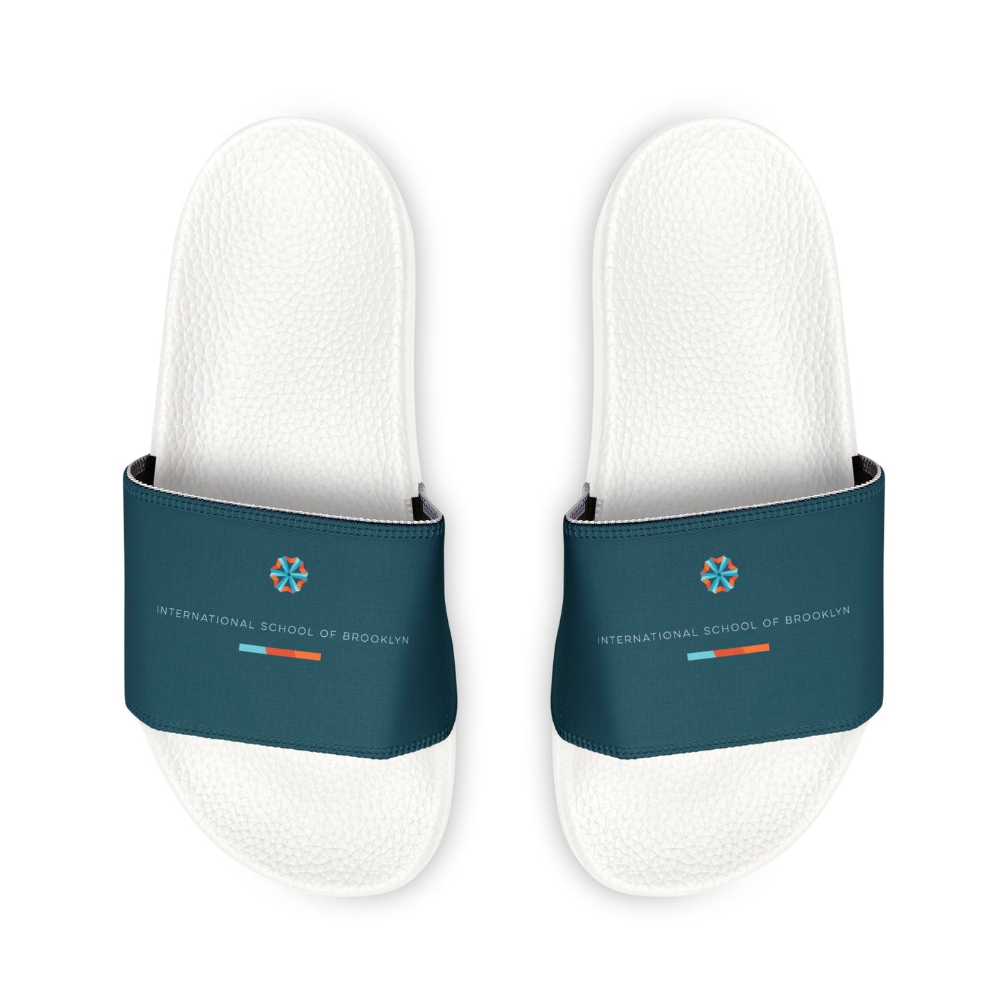 ISB Youth Removable-Strap Slides in Teal