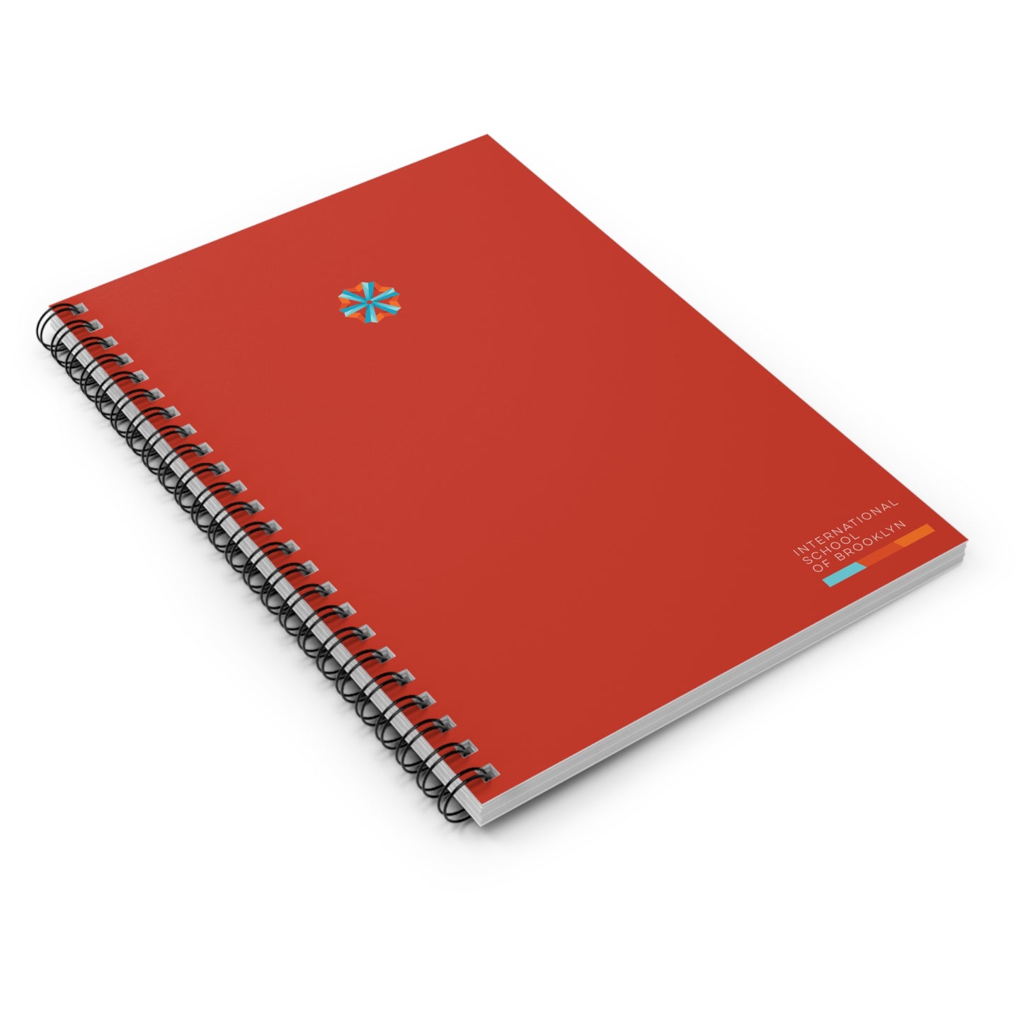 ISB Spiral Notebook - Ruled Line (Rust)